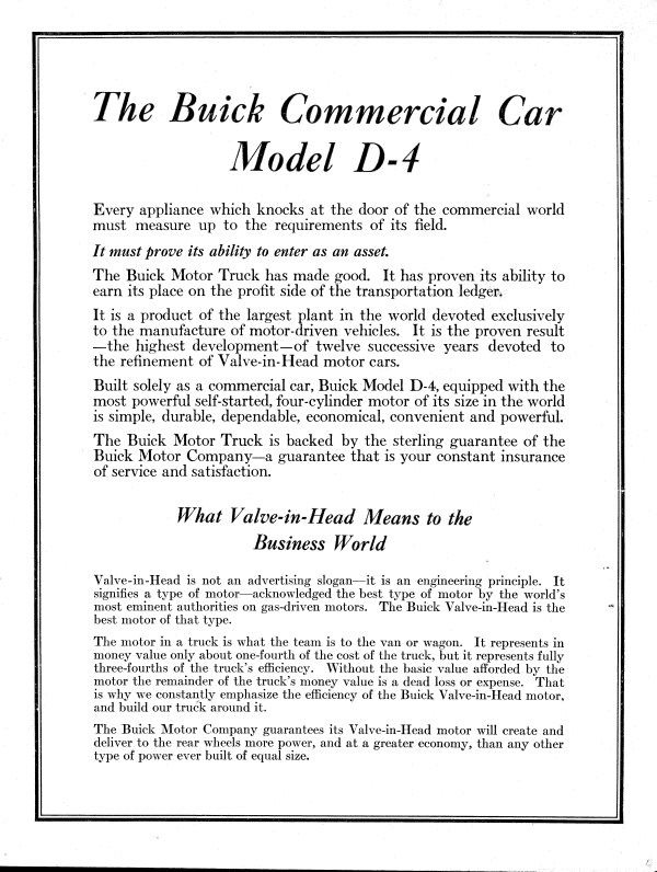 1914 Buick Commercial Cars Page 4